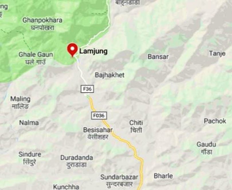 लमजुङको  पहिरोमा परेर मृत्यु हुनेको संख्या चार पुग्यो