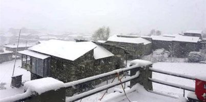 हुम्लामा हिमपातः तापक्रम माइनस ६ मा झर्यो