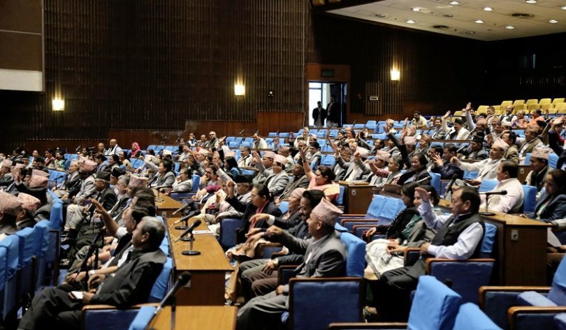 प्रतिनिधिसभाको बैठक:सडक निर्माणबारेमा सरकारको ध्यानाकर्षण